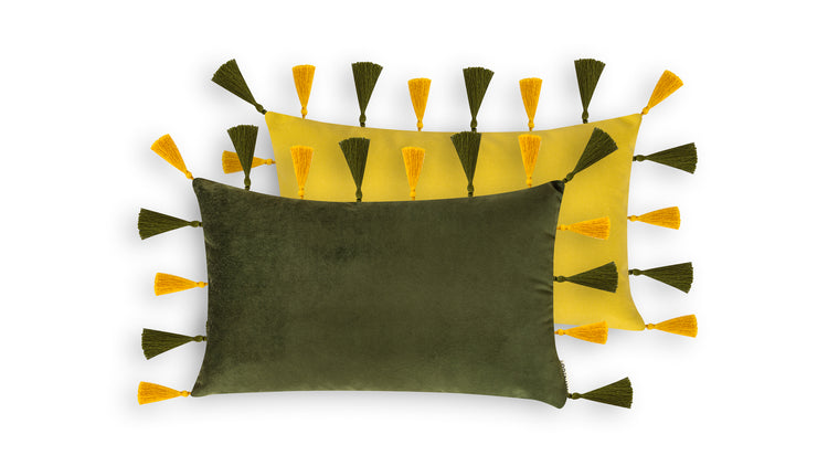 Leomar Green Throw Pillow Cover