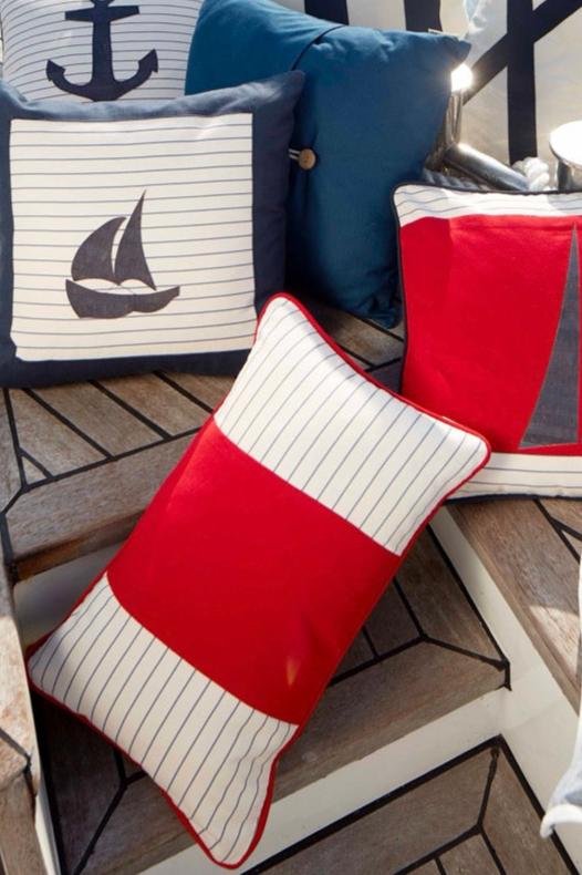 Neuros Red Marine Pillow Cover