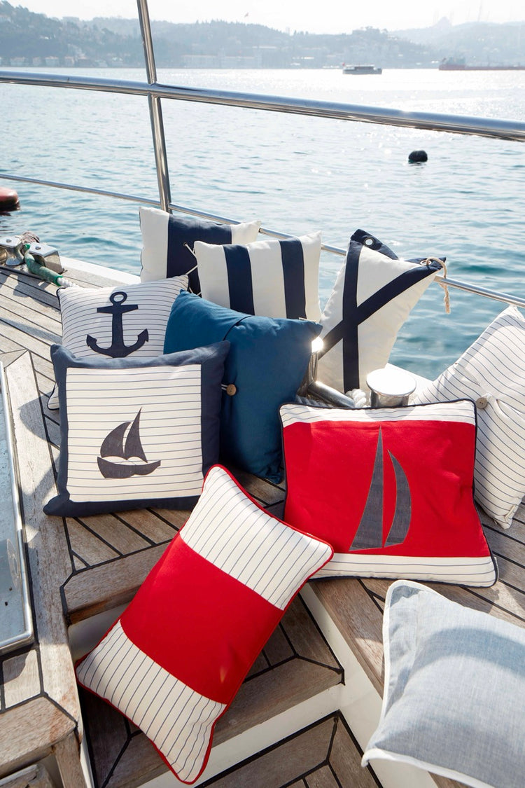 Neuros Red Marine Pillow Cover