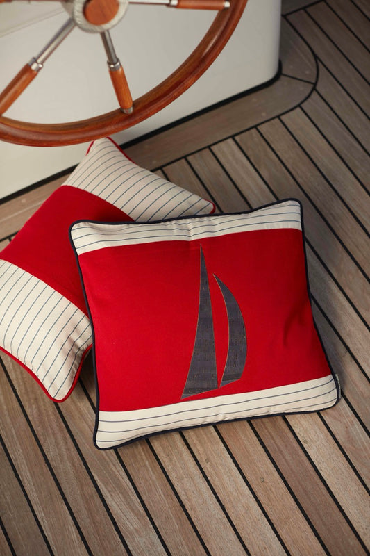 Neuros Red Marine Pillow Cover