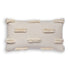 White/Ecru Boho style pillow cover